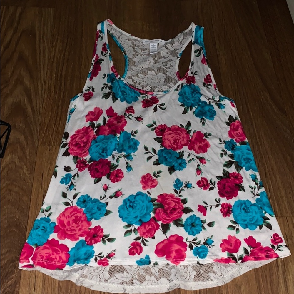 Flowers tank top